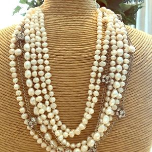 7 strand pearl necklace